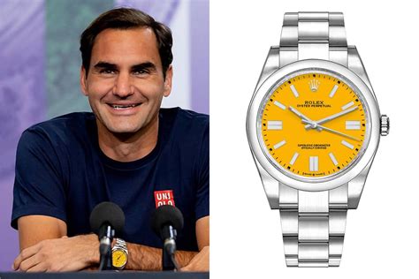 rolex milgauss roger federer|roger federer rolex oyster.